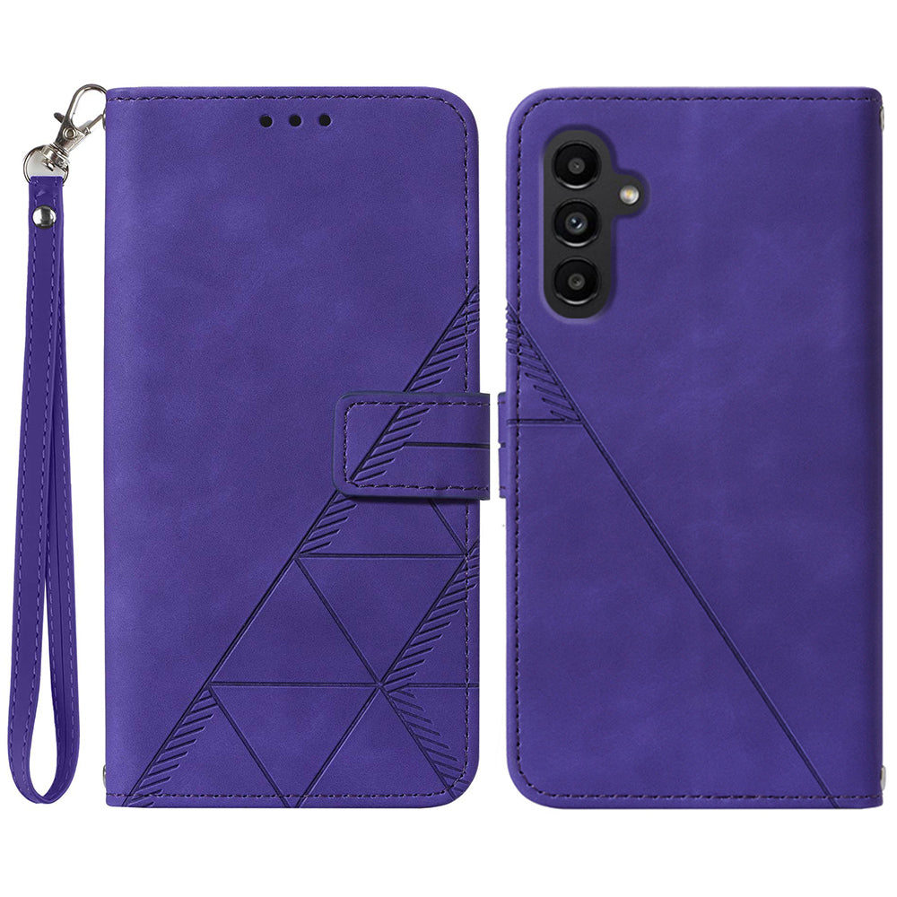 YB Imprinting Series-1 for Samsung Galaxy A25 5G A24 4G Leather Wallet Case Imprinted Stand Phone Cover with Strap YB Imprinting Series-1 for Samsung Galaxy A25 5G A24 4G Leather Wallet Case Imprinted Stand Phone Cover with Strap